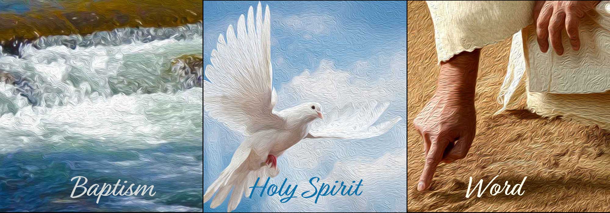 Encouraged by Scripture Baptism Holy Spirit Word